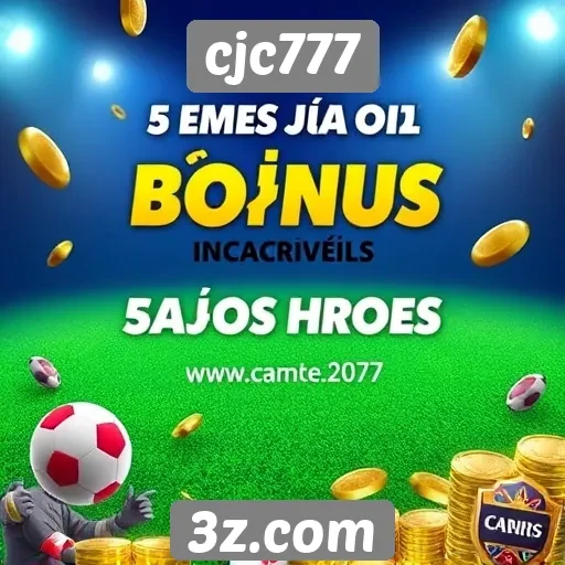 cjc777 oferece promoção exclusiva para novos jogadores